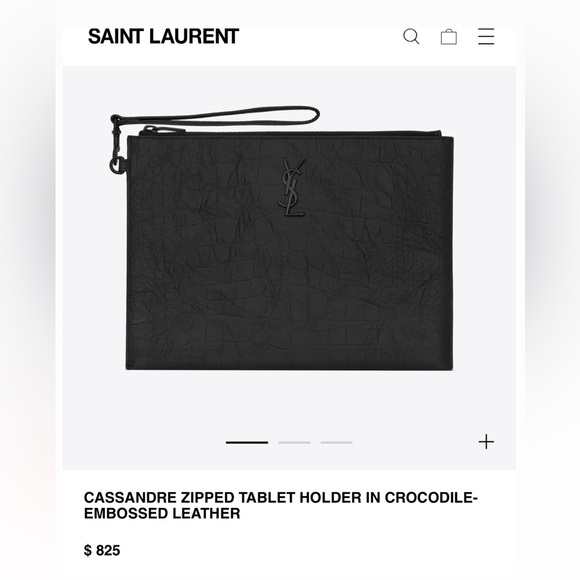 YSL Tablet Holder/ Clutch - Picture 1 of 1